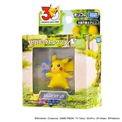 Pokémon toy Pokémon 30th Anniversary MonColle Pikachu Selection - Selected Pikachu