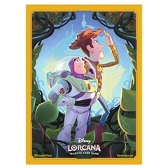 Disney ・Lorcana TCG Japanese Edition Official Card Sleeve "Toy Story Woody + Buzz Lightyear"