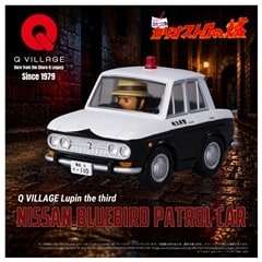 QV-09 Q VILLAGE ルパン三世 カリオストロの城 日産 ブルーバード パトカー
