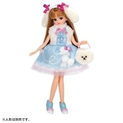 リカちゃん Lw 07 ふわもこワンちゃん ドレス 小物 限定品や新作も おもちゃ グッズの通販ならタカラトミーモール タカラトミー公式