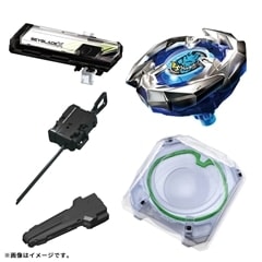 BEYBLADE X ブレーダーデビューセット(BX-01 ドランソード3-60F+スタジアム+ベイバトルパス+グリップ)