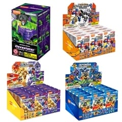 【数量限定】トランスフォーマー ブロッキーズ ディフェンダー Vol.1〜3 対応合体パーツ デバステーター+ Vol.1〜3 x 1箱ずつセット