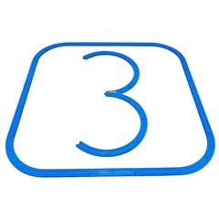 【お誕生日に!】プラレール 「3」と外周レイアウトセット【好きな車両も走らせよう!】