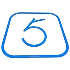 【お誕生日に!】プラレール 「5」と外周レイアウトセット【好きな車両も走らせよう!】