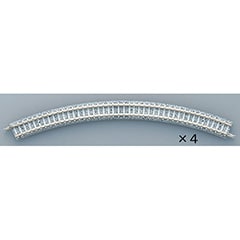 カーブPCレール C280−45−PC(F)(4本セット)