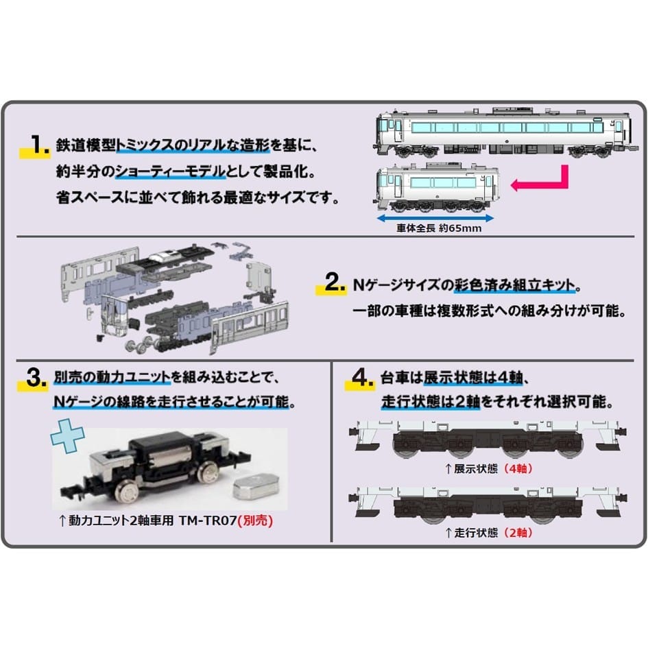 鉄コレポケット 第4弾 北の大地の気動車編 (1BOX:10個入)