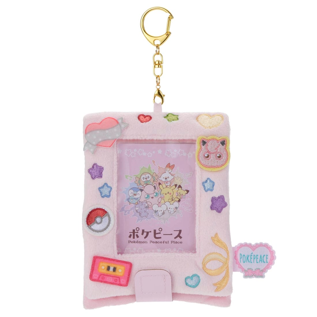 ポケピース ワッペンカードホルダー プリン