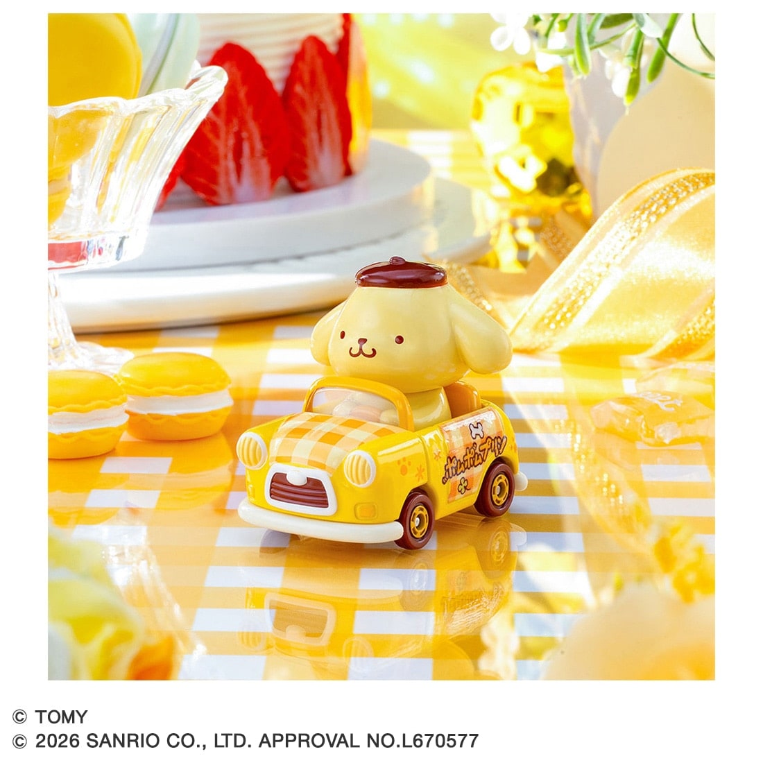 TOMICA TUNES SINGLE PACKS We Love Pompompurin