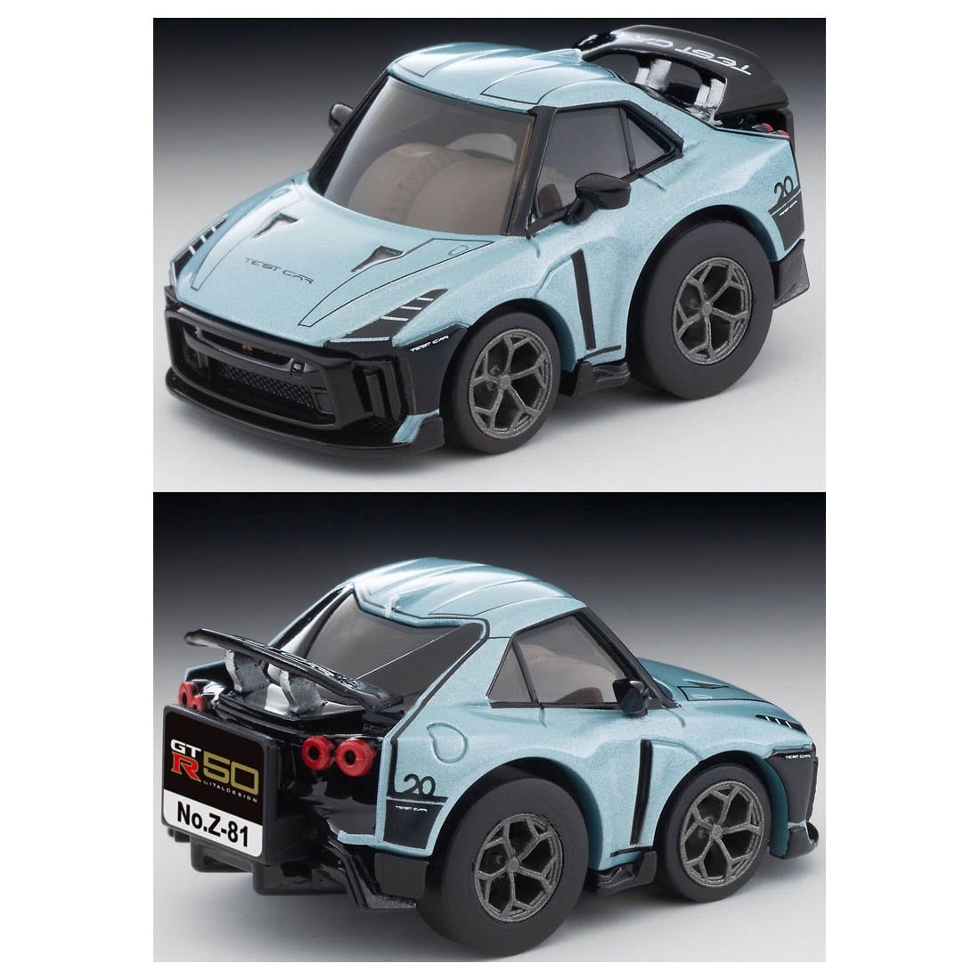 チョロQ zero Z-81b Nissan GT-R50by Italdesign テストカー(薄緑 チョロQ zero Z-81b Nissan GT-R50by Italdesign テストカー(薄緑
