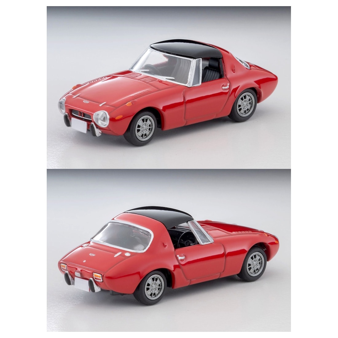 トミカリミテッドヴィンテージ LV−139d トヨタ スポーツ800 カスタムホイール装着車 (赤) 69年式