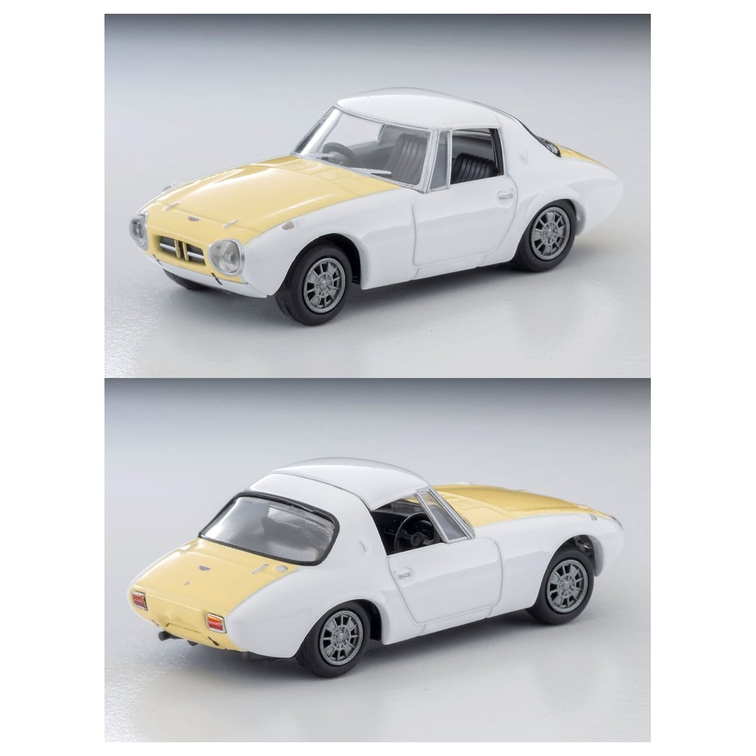 トミカリミテッドヴィンテージ LV−215b トヨタ スポーツ800 カスタムカラー仕様 (白/黄) 65年式
