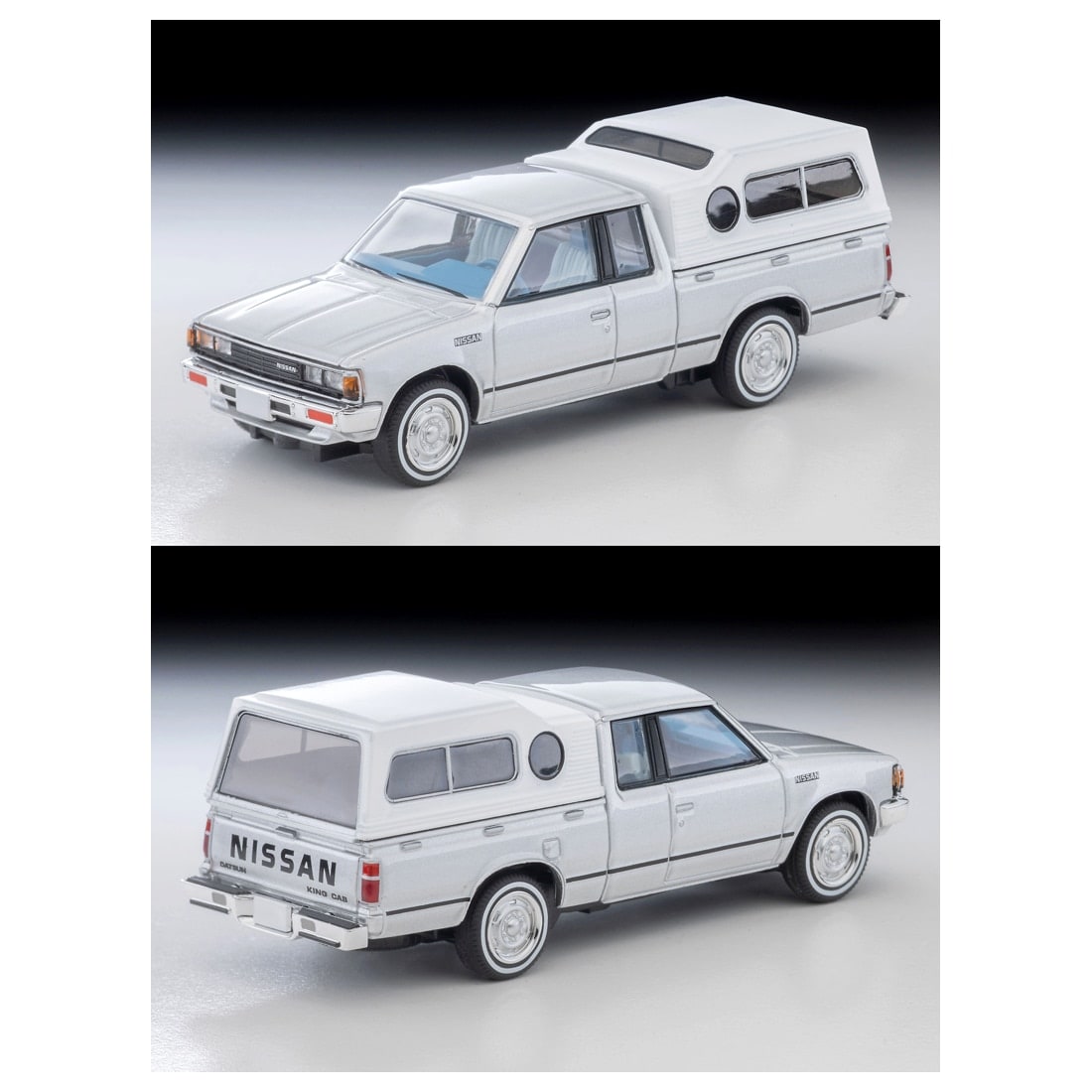 トミカリミテッドヴィンテージネオ LVーN 374b ニッサン トラック キングキャブ (シルバー) 北米仕様