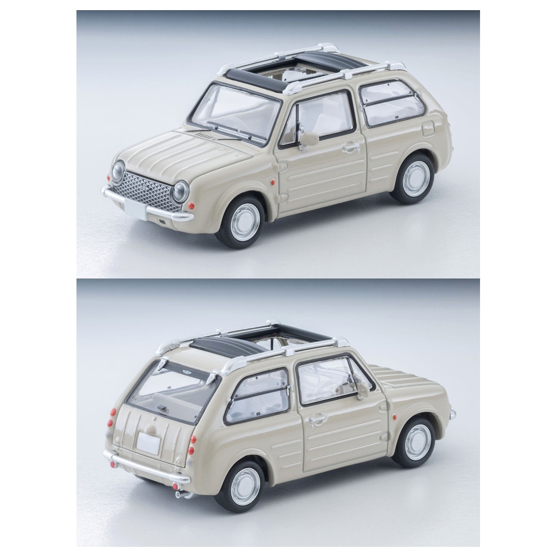 TOMICA Limited Vintage Neo LV-N394a Nissan PAO Canvas Top (Ivory) 1989 Model