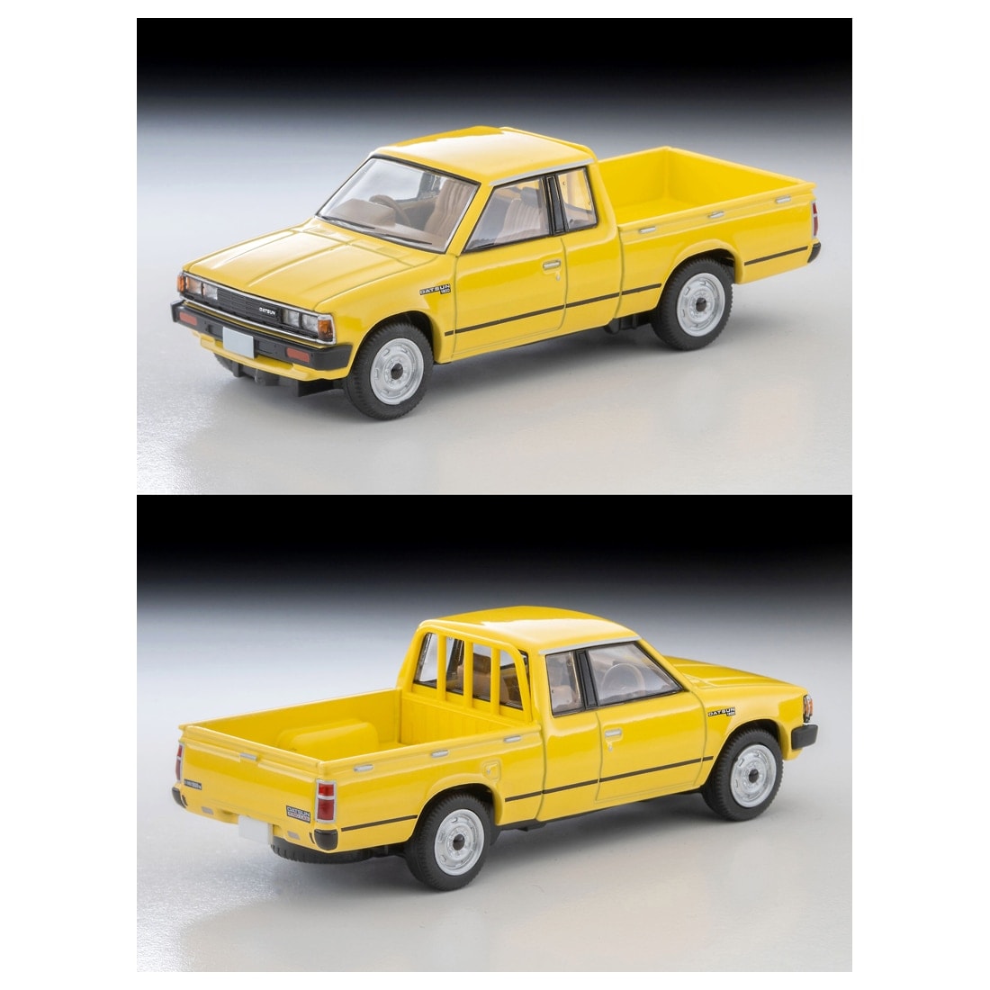 トミカリミテッドヴィンテージネオ LVーN 373b ダットサン トラック キングキャブ GL (黄) 83年式