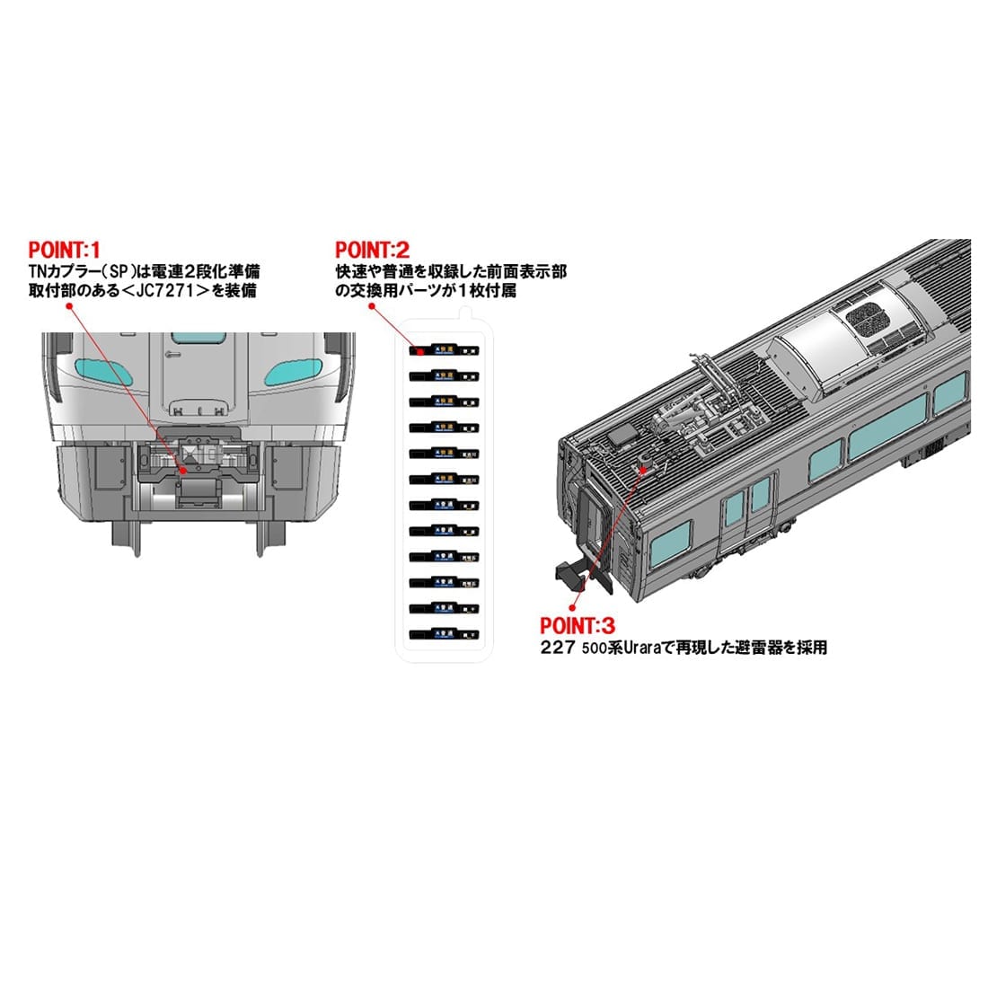 特別企画品 JR 225 100系近郊電車 (びわこおおつ紫式部とれいん)セット