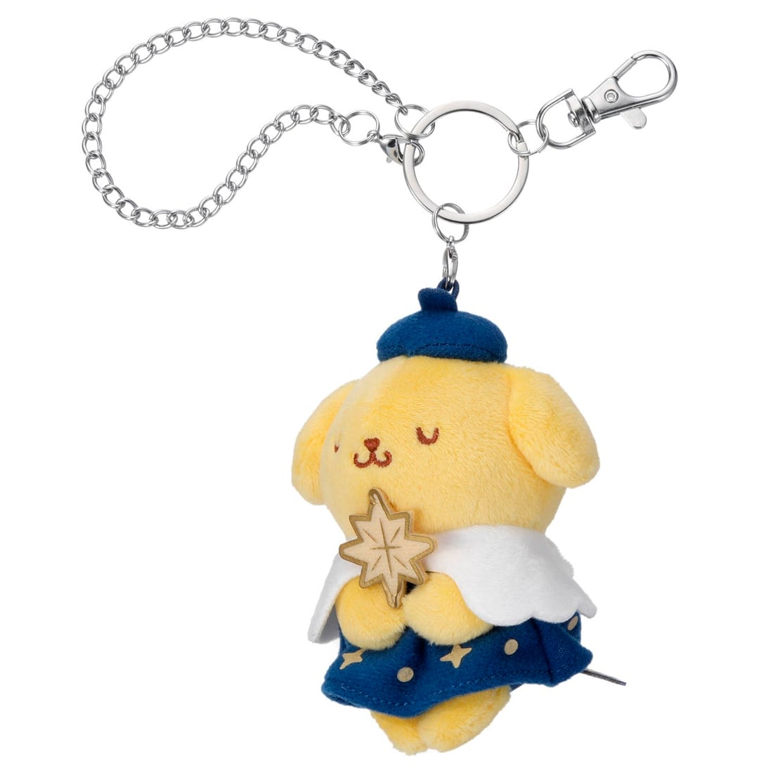サンリオキャラクターズ ちょっこりさんバッグチャーム 星色天使 ポムポムプリン