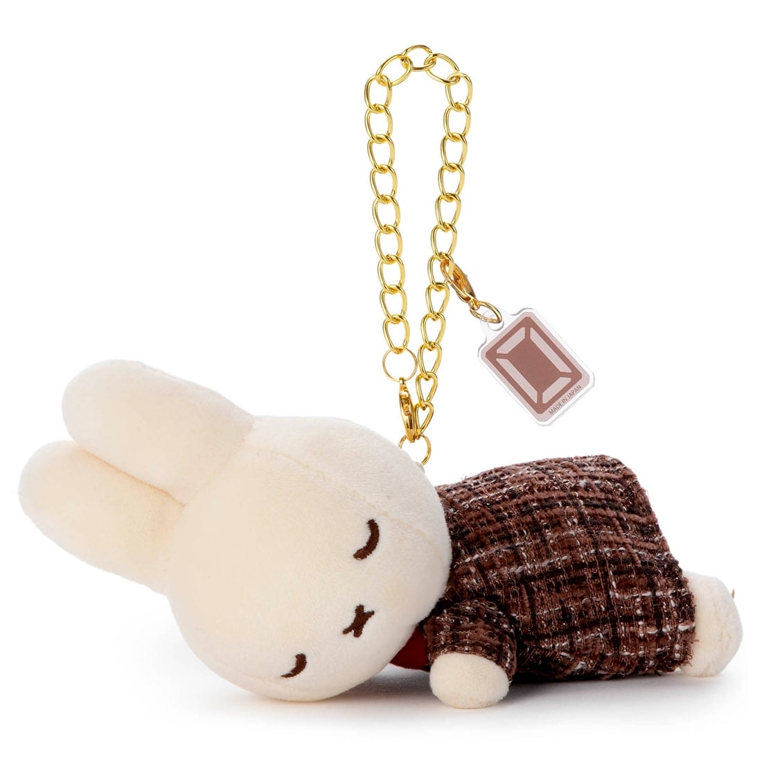 ブルーナ CacaoBruna すやすやフレンド バッグチャームマスコット ミッフィー(ミルクチョコ)