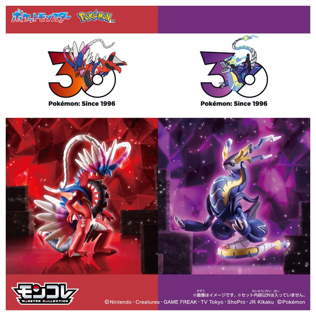 ポケットモンスター ポケモン30周年記念 モンコレ伝説セット パルデア地方