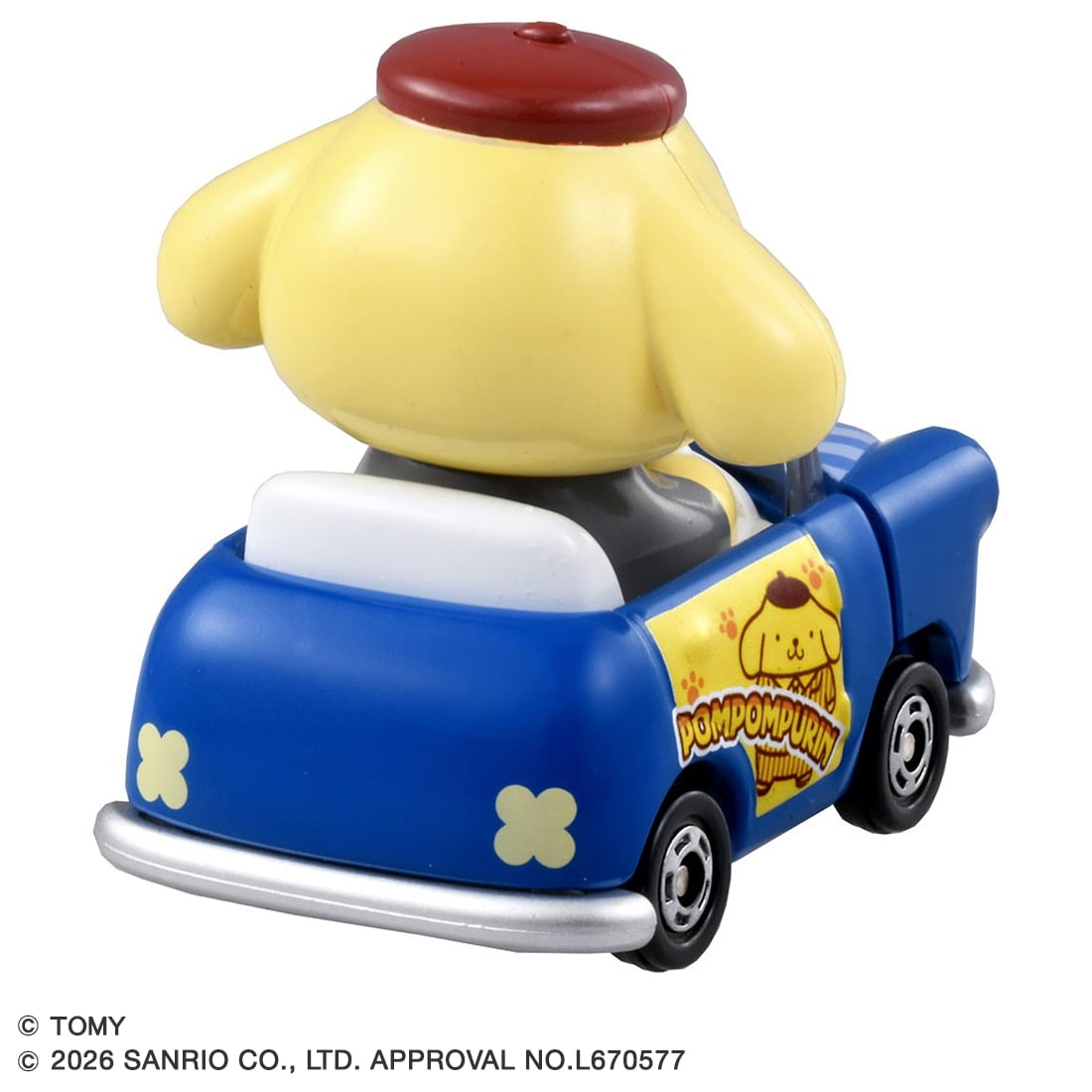 TOMICA TUNES SINGLE PACKS Hard at Work Pompompurin