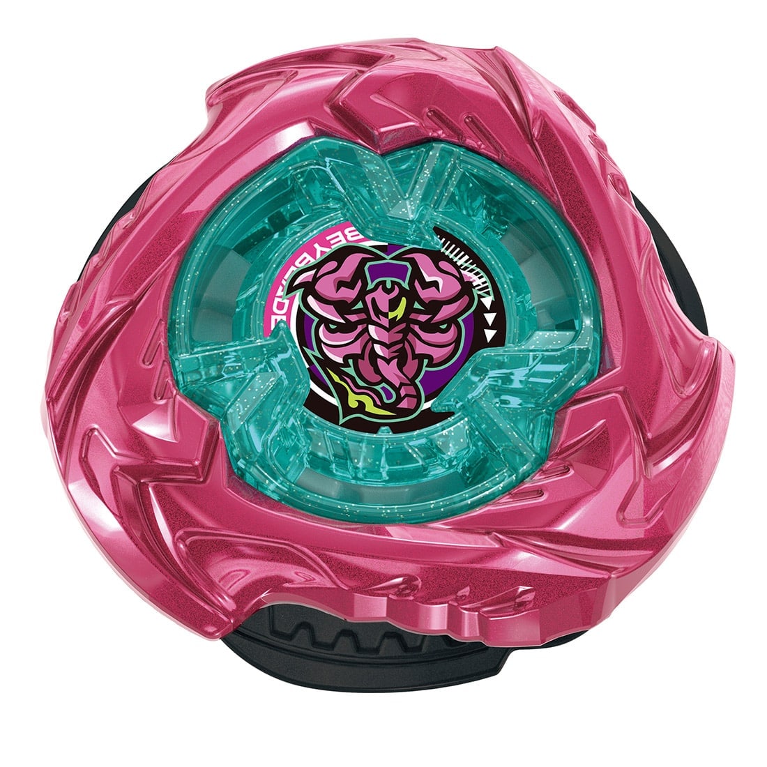 【BEYBLADE X プレミアムX会員先行販売】BEYBLADE X UX-00 ブースター スコーピオスピア0-70Z メタルコート:マゼンタ【or-X バックスアントラーズ専用】