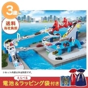 ☆クリスマスセット トミカワールド コースがのび~る!2WAYにぎやか高速