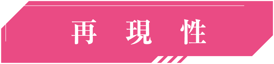 再現性