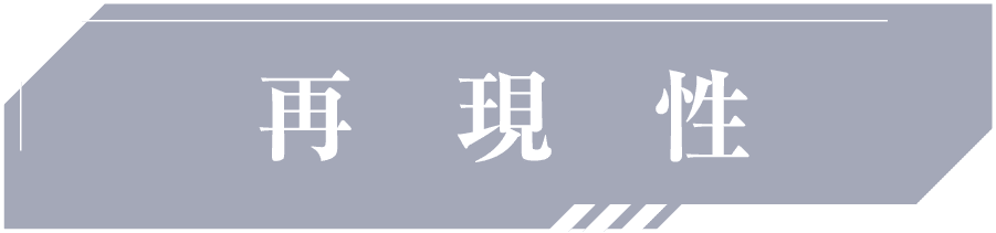 再現性