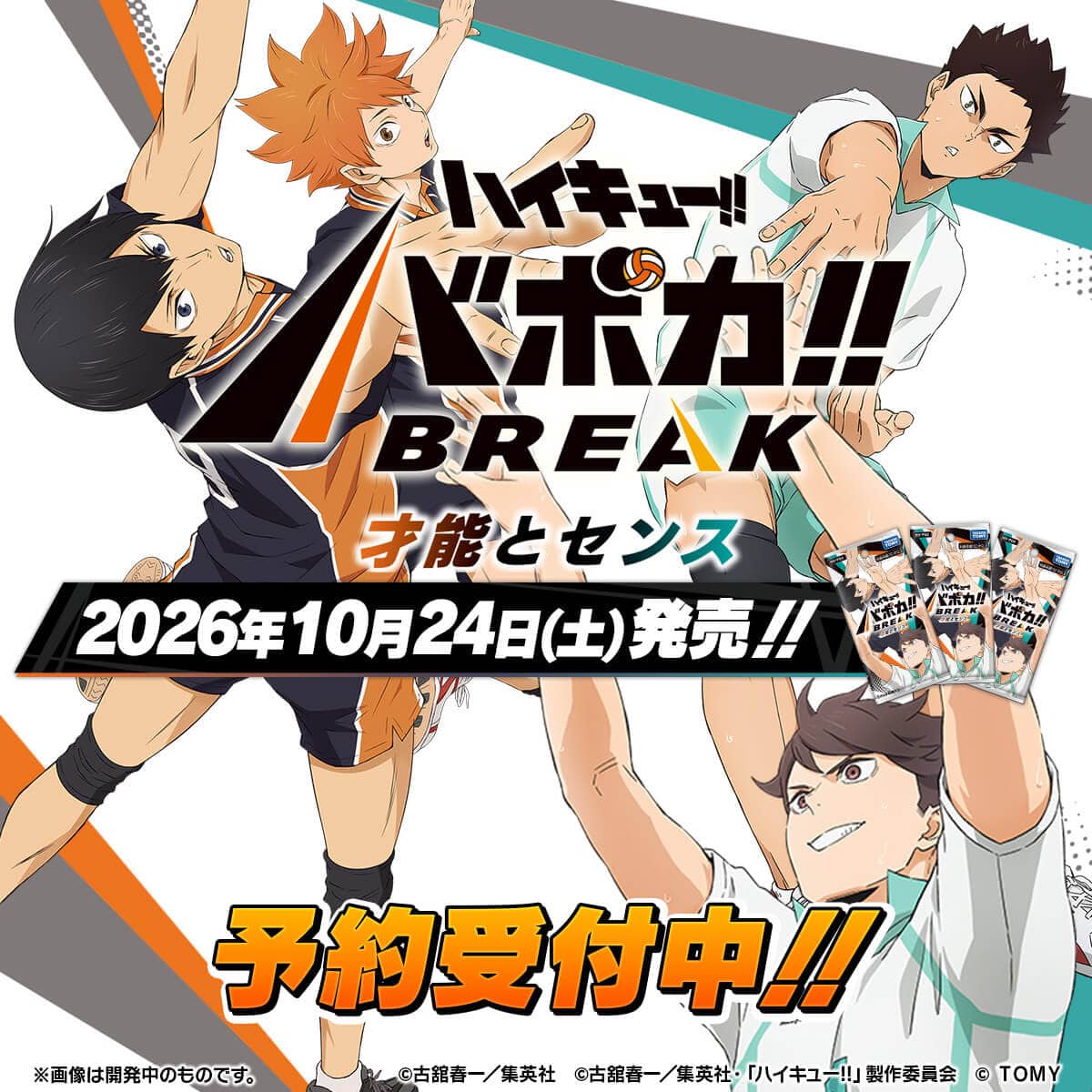 HV-P04 ハイキュー!! バボカ!! BREAK ブースターパック 才能とセンス