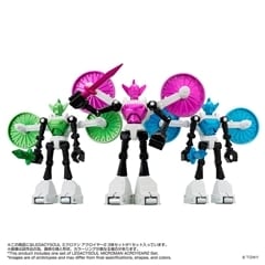 国内:タカラトミーモール限定 LEGACYSOUL ミクロマン アクロイヤー2 3体セット